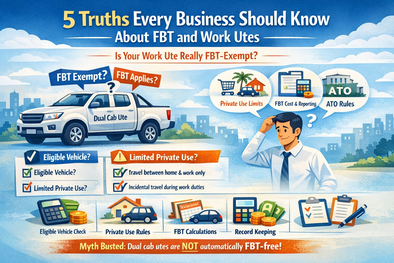 5 Truths Every Business Should Know About FBT and Work Utes